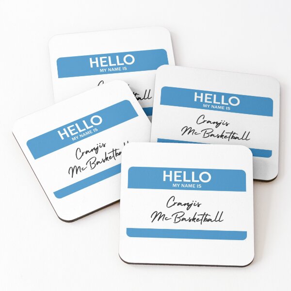 Item preview, Hello My Name Is Cranjis McBasketball designed and sold by celestivl.