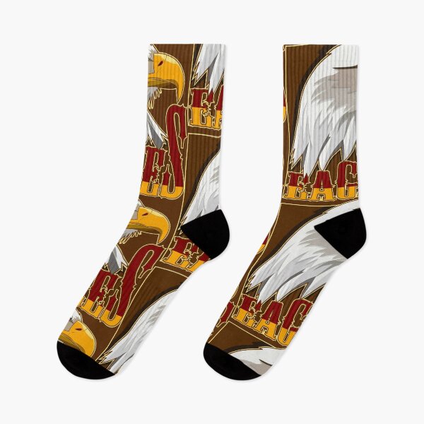 Item preview,  brown background and two-tone eagles lettering. designed and sold by Akira-31.