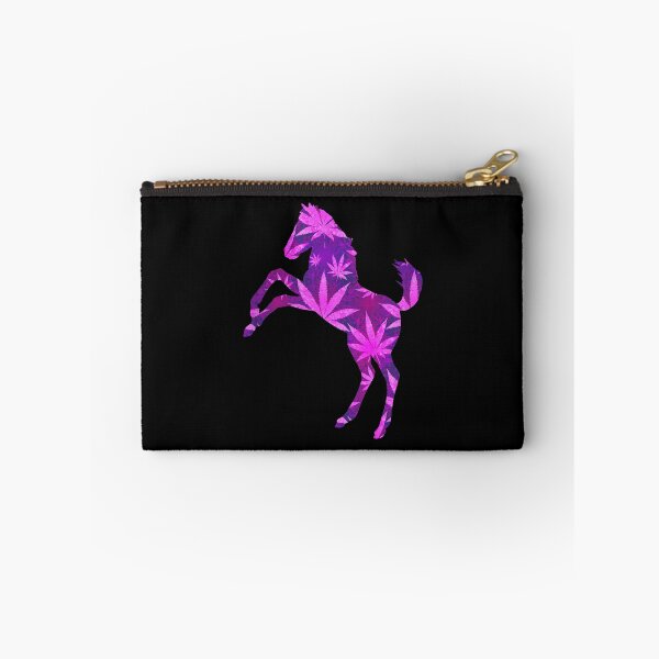 Item preview, Mustang Horse Psychedelic Weed Pattern designed and sold by SoccaTamam.