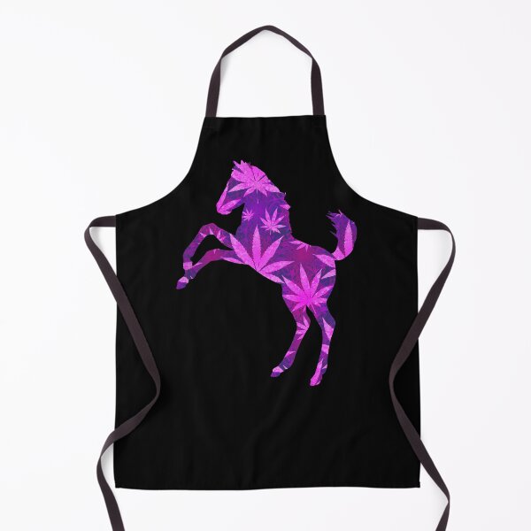 Item preview, Mustang Horse Psychedelic Weed Pattern designed and sold by SoccaTamam.