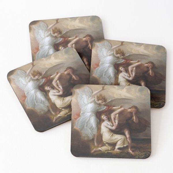 Item preview, The Expulsion of Adam and Eve from Paradise - Benjamin West designed and sold by warishellstore.
