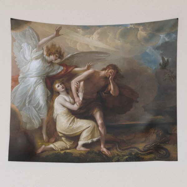 Item preview, The Expulsion of Adam and Eve from Paradise - Benjamin West designed and sold by warishellstore.