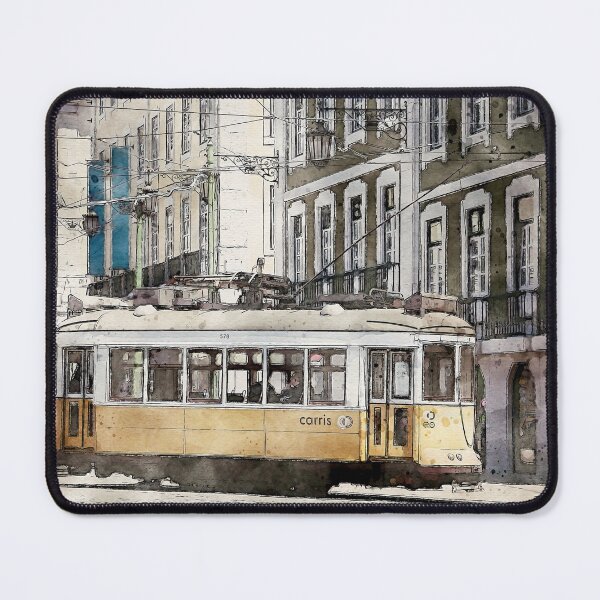 Item preview, Lisbon Tram Watercolour designed and sold by SofiaAlves.