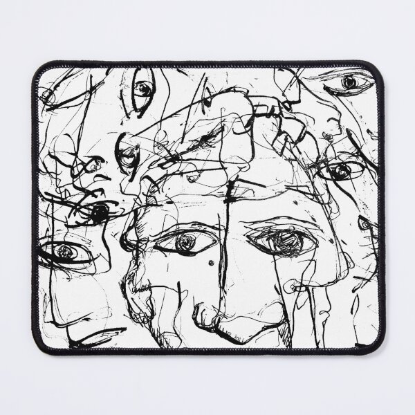 Item preview, sketched faces designed and sold by MelissaChalhoub.