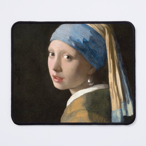 Item preview, Girl With A Pearl Earring by Johannes Vermeer designed and sold by Hot-Proper-Tees.
