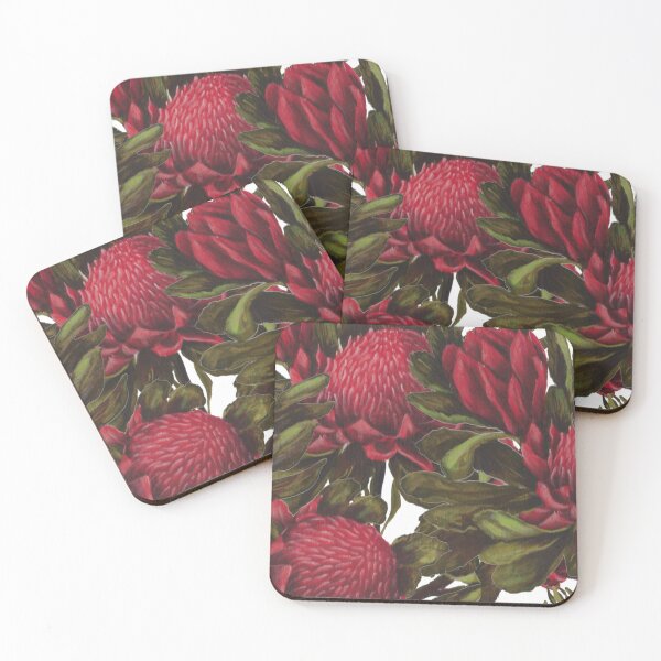 Item preview, Hand Painted Waratahs ~ Stunning Australian Flower designed and sold by Violet Grant.