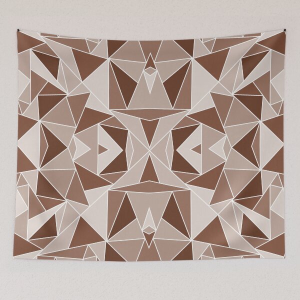Item preview, Brown geometric pattern designed and sold by BLMcreations.