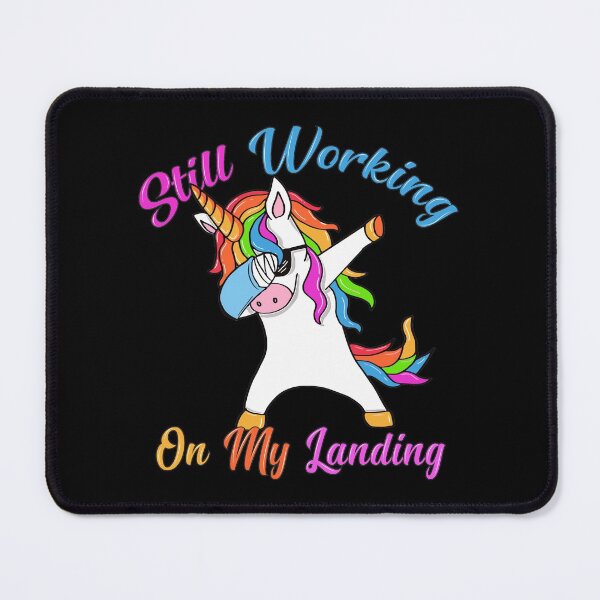 Item preview, Still Working On My Landing Dabbing Unicorn / Injury Broken Arm Cute Unicorn designed and sold by Magik-Art.