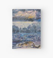 Snow Leopard and Otter Hardcover Journal