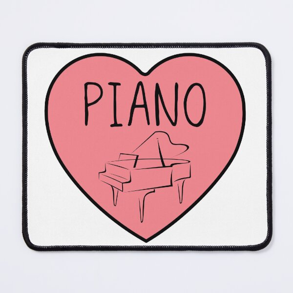 Item preview, I Love Piano Heart designed and sold by ronaldsonou.