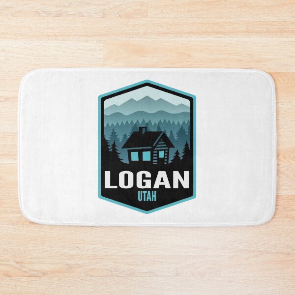 Item preview, Logan Utah Mountain Town Cabin designed and sold by HalpinDesign.