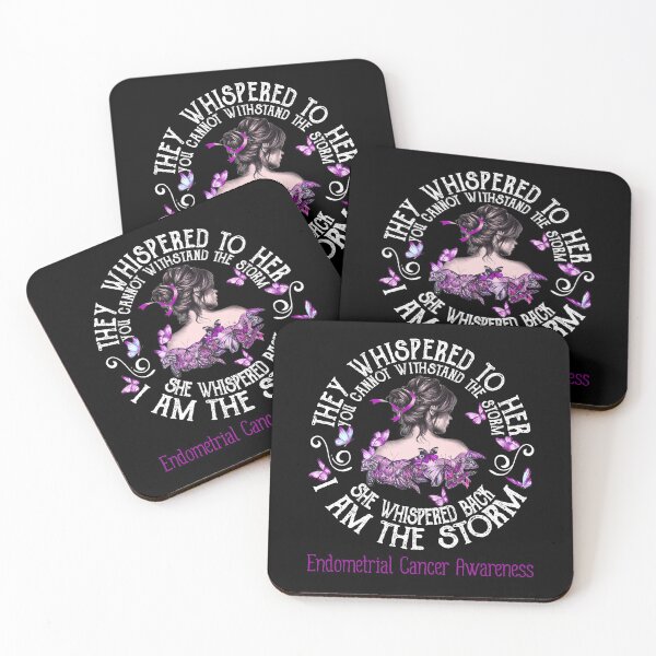 Item preview, Women Endometrial Cancer Warrior I Am The Storm designed and sold by Grooffos.