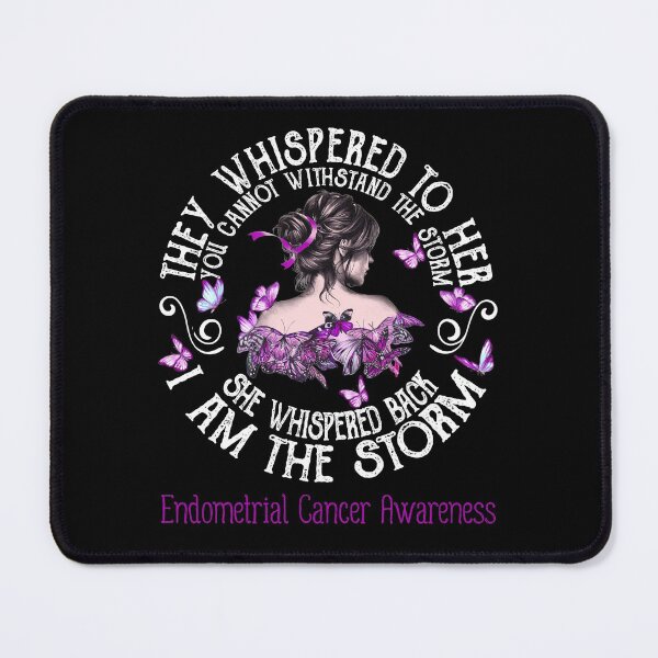 Item preview, Women Endometrial Cancer Warrior I Am The Storm designed and sold by Grooffos.