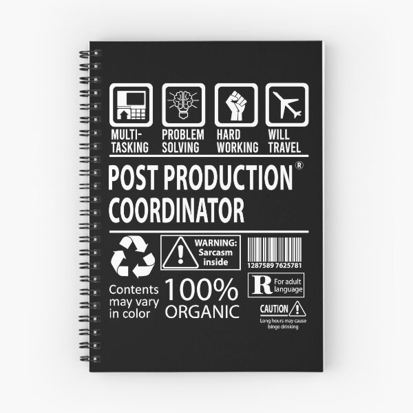 Item preview, Post Production Coordinator T Shirt - MultiTasking Certified Job Gift Item Tee designed and sold by oslandefren.