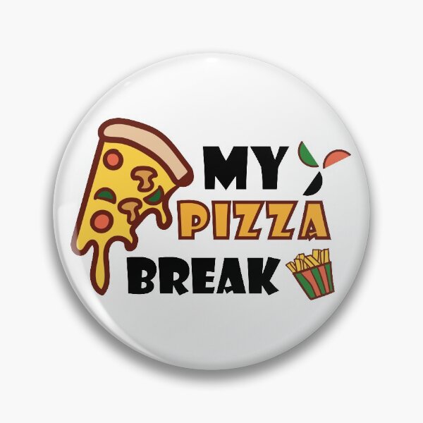 Item preview, My pizza break -  good pizza for good people  designed and sold by PastaPrint.