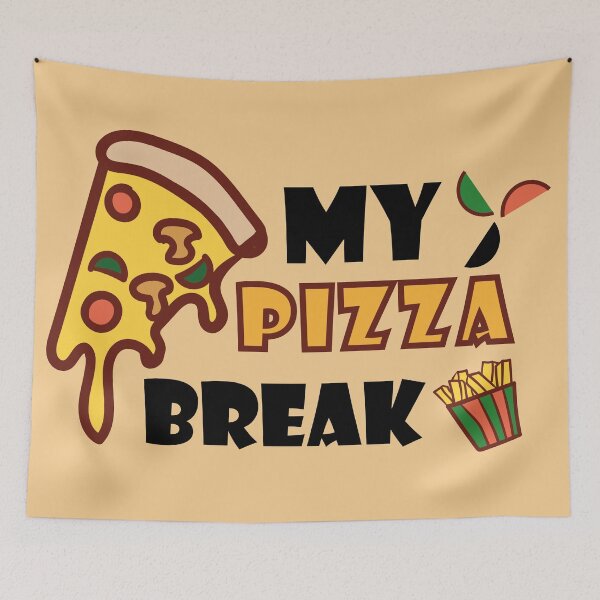 Item preview, My pizza break -  good pizza for good people  designed and sold by PastaPrint.