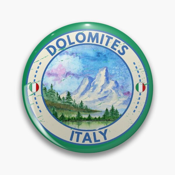 Item preview, Dolomite Mountains Italy Watercolor designed and sold by KrisSidDesigns.
