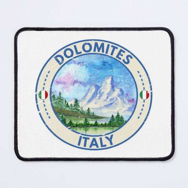Item preview, Dolomite Mountains Italy Watercolor designed and sold by KrisSidDesigns.