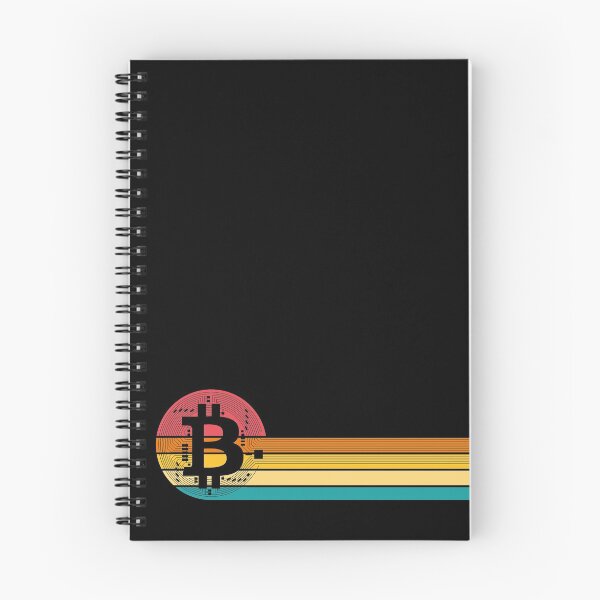 Item preview, Bitcoin cryptocurrency sunset retro designed and sold by retrippy.