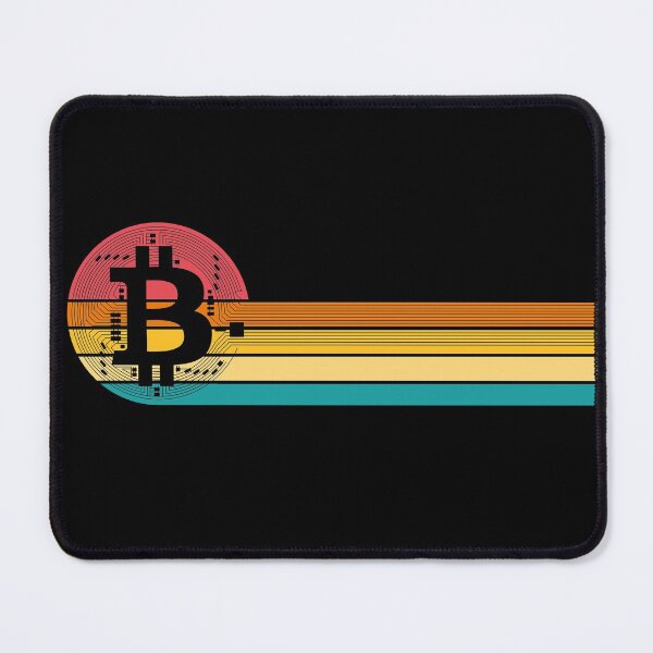 Item preview, Bitcoin cryptocurrency sunset retro designed and sold by retrippy.