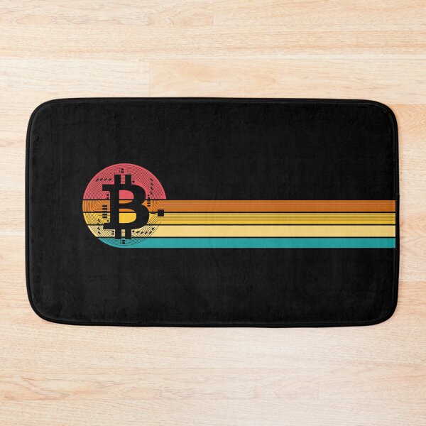 Item preview, Bitcoin cryptocurrency sunset retro designed and sold by retrippy.