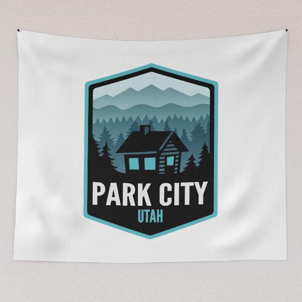 Item preview, Park City Utah Mountain Town Cabin designed and sold by HalpinDesign.