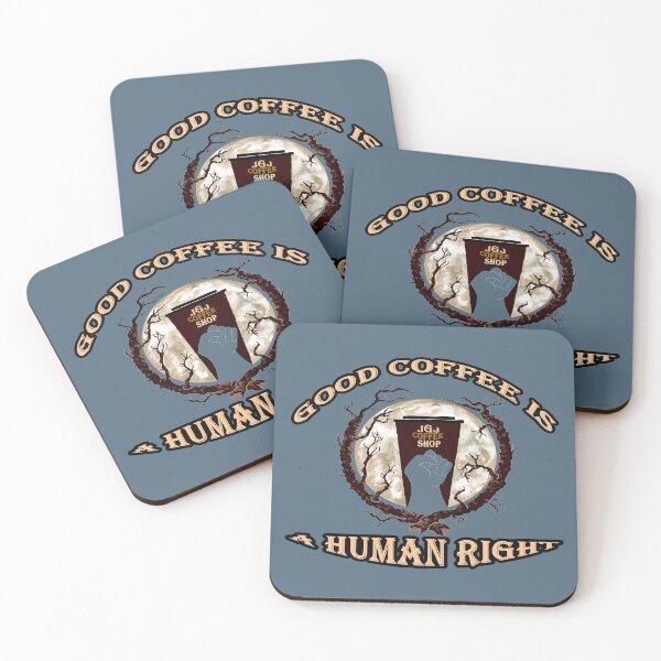 Item preview, Good Coffee is a Human Right designed and sold by Jacklyn G.  Jones.