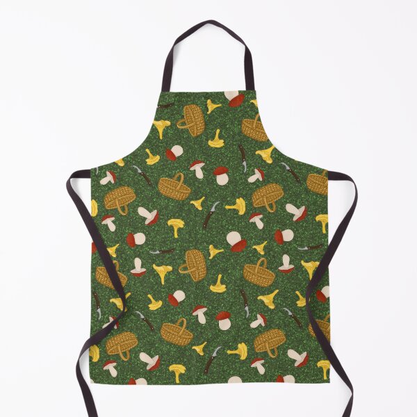 Item preview, Mushroom Hunting Dark Green designed and sold by TursiArt.