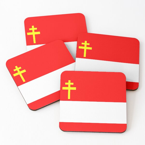 Item preview, Flag of Alsace Lorraine designed and sold by Freihalt.