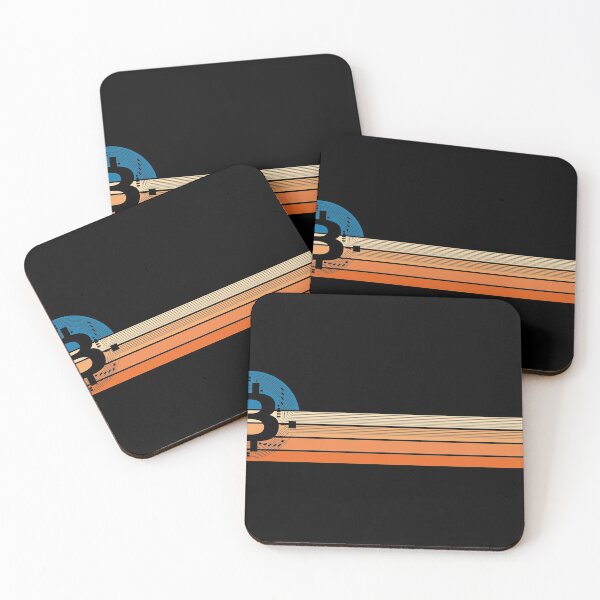 Item preview, Bitcoin BTC sunset vintage designed and sold by retrippy.