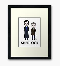 Sherlock Framed Print