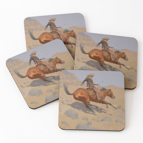 Item preview, Frederic Remington's The Cowboy designed and sold by mosfunky.