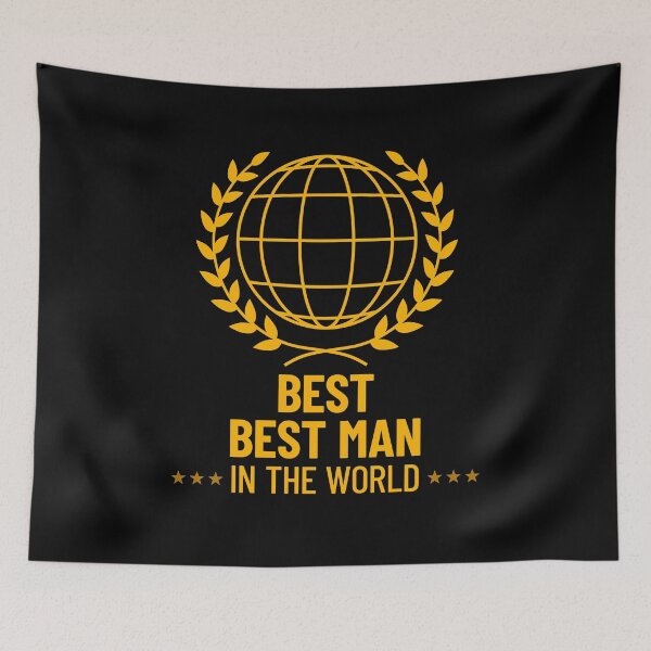 Item preview, World's Best Best Man Award - Best Best Man designed and sold by ClickForMore.