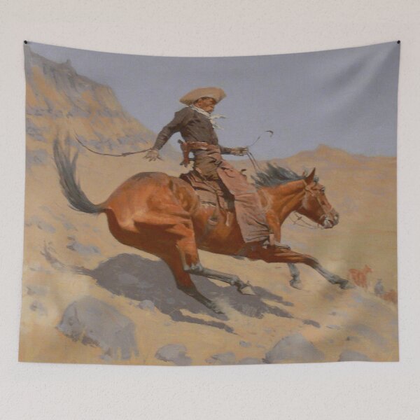 Item preview, Frederic Remington's The Cowboy designed and sold by mosfunky.