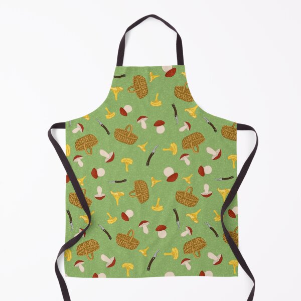 Item preview, Mushroom Hunting Light Green designed and sold by TursiArt.