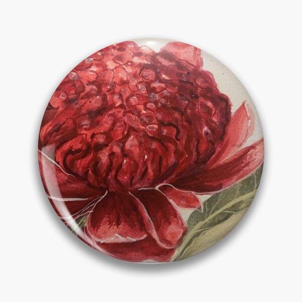 Item preview, Designer Watercolour Waratahs ~ Stunning Australian Flower designed and sold by Violet Grant.