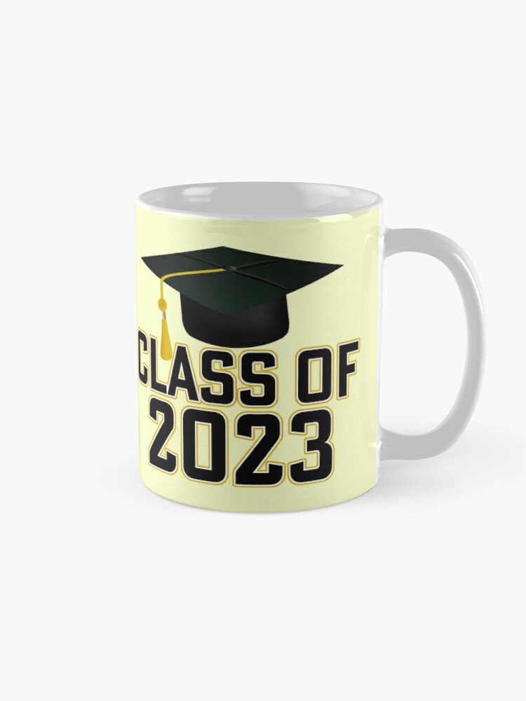 2023 Graduate Trendy Black Graduation Coffee Mug | Zazzle