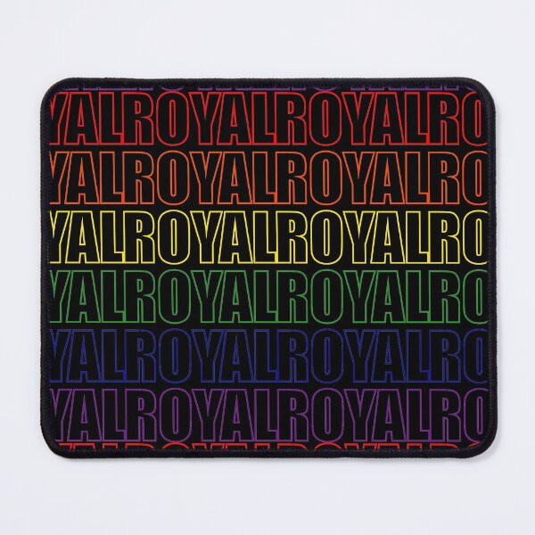 Item preview, Simple Royal Non Binary Rainbow Typography Lettering Text designed and sold by that5280lady.