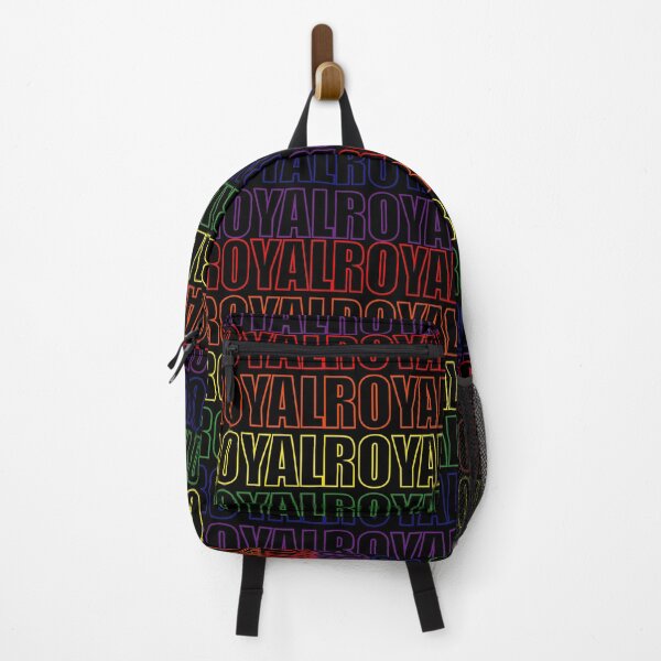 Item preview, Simple Royal Non Binary Rainbow Typography Lettering Text designed and sold by that5280lady.