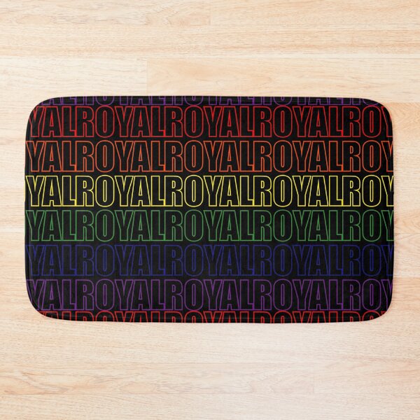 Item preview, Simple Royal Non Binary Rainbow Typography Lettering Text designed and sold by that5280lady.