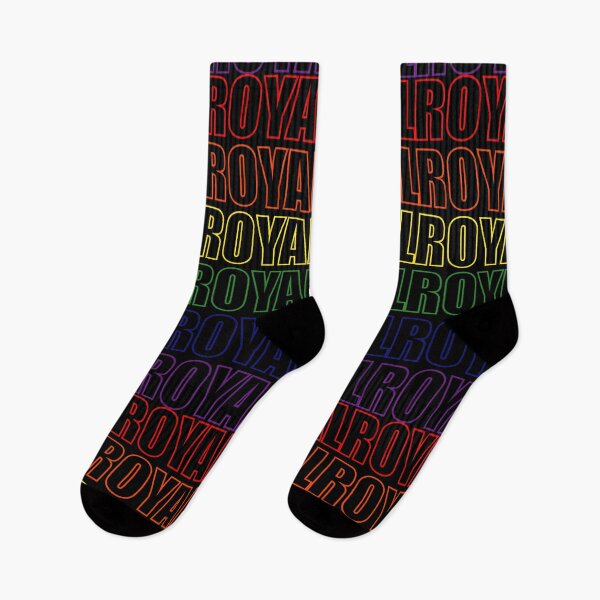 Item preview, Simple Royal Non Binary Rainbow Typography Lettering Text designed and sold by that5280lady.