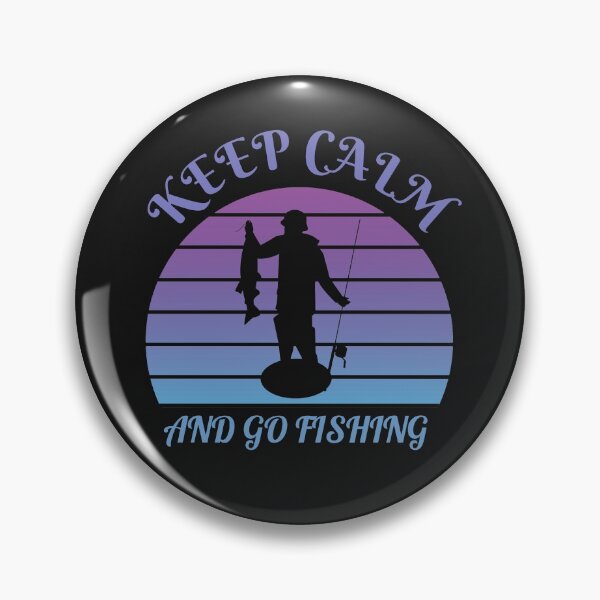 Aperçu de l'œuvre Keep calm and go fishing créée et vendue par hakimhl.