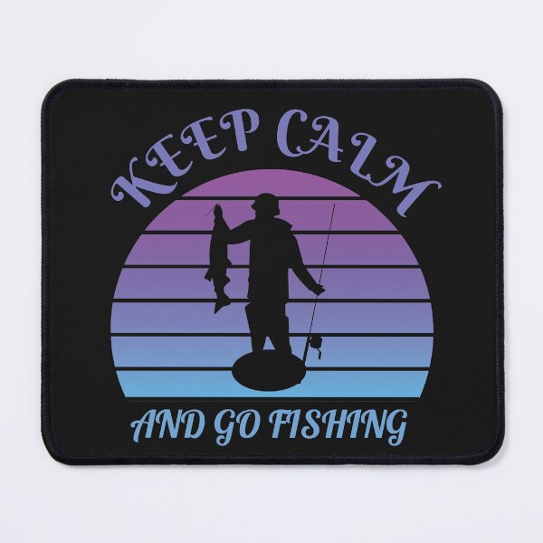 Item preview, Keep calm and go fishing designed and sold by hakimhl.