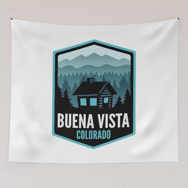 Item preview, Buena Vista Colorado Mountain Town Cabin designed and sold by HalpinDesign.