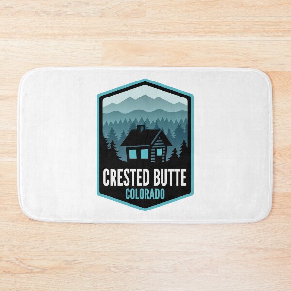Item preview, Crested Butte Colorado Mountain Town Cabin designed and sold by HalpinDesign.