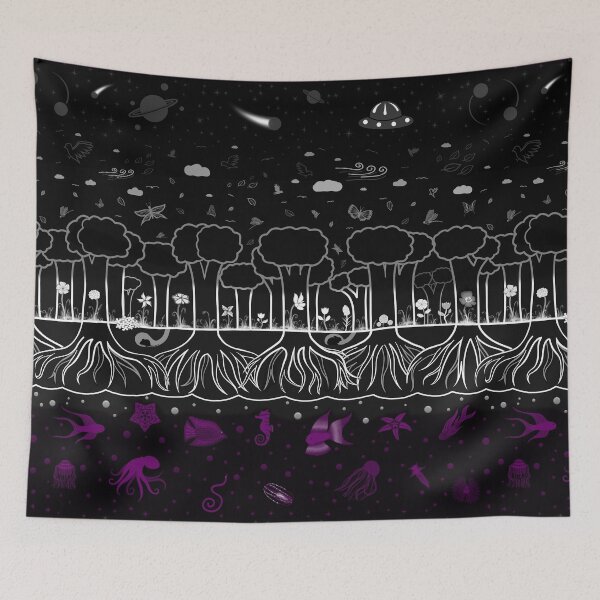 Item preview, Layers of the World, Asexual Flag designed and sold by StephOBrien.