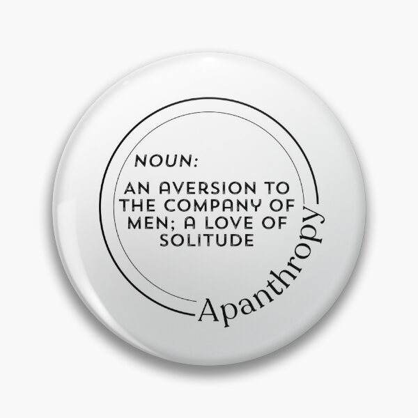 Item preview, “Apanthropy” Word Lover Definition Gift designed and sold by gobbieshoppe.