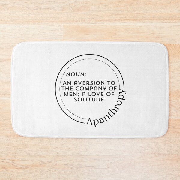 Item preview, “Apanthropy” Word Lover Definition Gift designed and sold by gobbieshoppe.