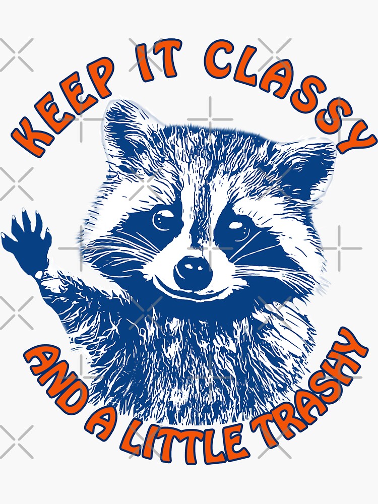 Possum and Raccoon Stickers Trashy Creatures Matte Weatherproof