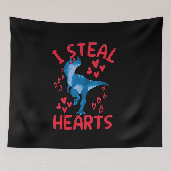 Item preview, I Steal Heart Dinosaur T rex Dino Valentines Day Lover Dinosaur Matching Gift designed and sold by Yanbus.